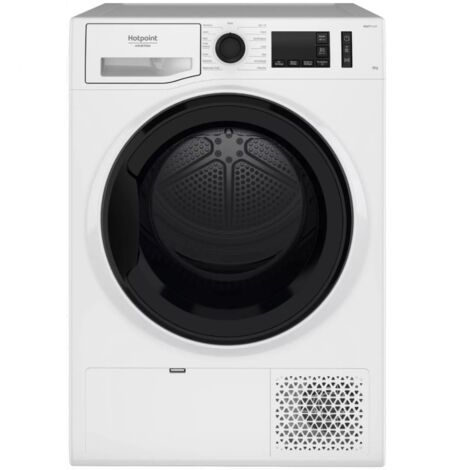 Hotpoint Ariston – Sèche-linge frontal 8 kg – Classe énergétique A++ – Niveau sonore 65 dB – Pompe à chaleur – Volume tambour 120 L – 15 programmes - CNTM1182KFRR