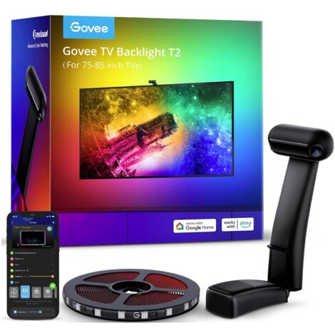 Govee Envisual TV Backlight T2 Ruban LED Noir 3.6 m