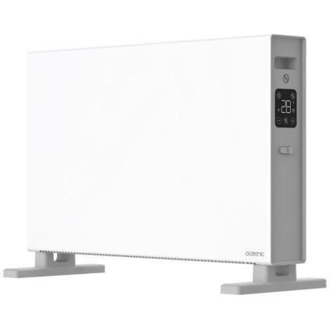 Radiateur convecteur électrique mobile - OCEANIC - 2000 W - 2 puissances - Blanc mat (1/5)