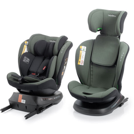Siege auto - BABYAUTO - Sigma IFix Vivitta - Groupe 0/1/2/3 - 40/150 cm - Isofix + Top tether - Pivotant 360° - Inclinable - Ve