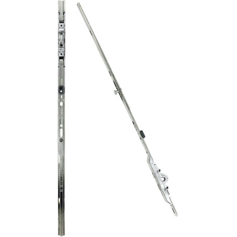 Ferco – Crémone OB F7,5 DF/DV ajustable haut et bas longueur 1530mm – Verrouillage haut/bas à galet – Traitement anticorrosion ferGUard – G220660001