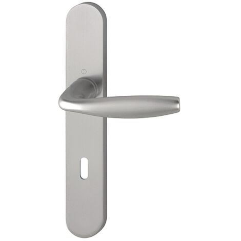 Ensemble de poignées de porte NEW YORK - HOPPE Aspect inox 38-47 7 mm Aspect inox 70 38-47 Clé L
