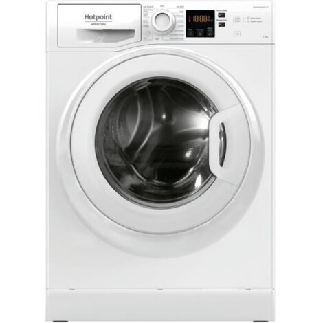 Hotpoint Ariston – Lave-linge hublot 11 kg – Moteur induction silencieux – Essorage 1400 trs/min – Classe A – Largeur 60 cm – Blanc (1/5)