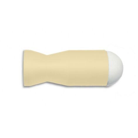 Butoir mural PVC beige longueur 70mm diamètre 27mm - CIVIC INDUSTRIE - 19602279