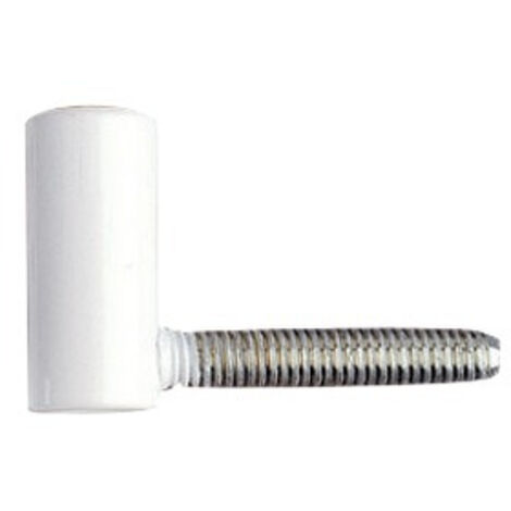 Paumelle fiche P50 femelle Ø15mm finition blanche – Conçue pour bois dur – Solution esthétique pour projets de bricolage – Otlav - CFP50150P392