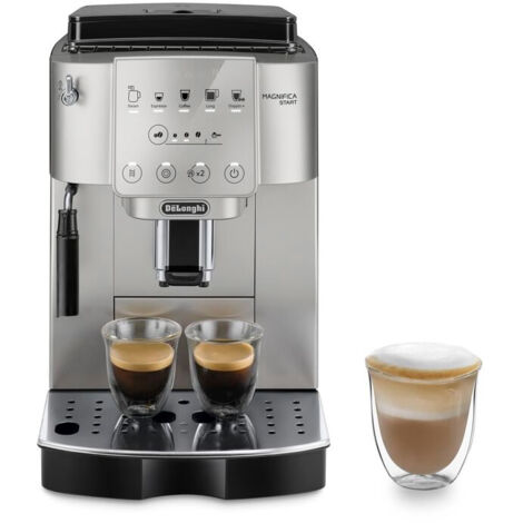 Delonghi – Broyeur café à dosettes 1450W – Arrêt automatique – Pour 2 tasses – ECAM22031SSB