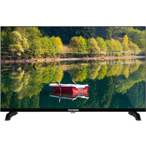 Telefunken – Téléviseur LED 24 pouces HD – Classe énergétique A – Garantie 2 ans – Non Smart TV – Idéal pour espaces réduits - TFK24GPD25B