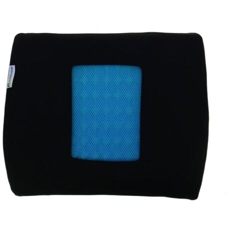 Coussin lombaire + Gel - KINE TRAVEL - 169821 - Noir et bleu (1/5)