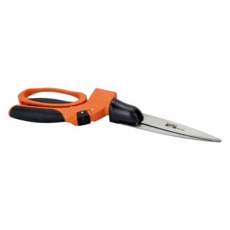 Bahco – Cisaille à gazon acier trempé – Tête de coupe rotative 180° – Lames auto-affûtantes – Prise en main ergonomique – GS180F (1/10)