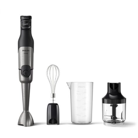 Philips Home HR2683/00 Mixeur plongeant 1200 W mixeur plongeant pour soupes, fouet , avec verre doseur, avec embout hâchoir, réglage de la vitesse e W196172 (1/4)