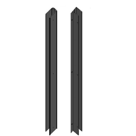 Profil vertical de jonction ROTH EQUI EIJL3 1900 mm Argent poli (paire) (1/2)