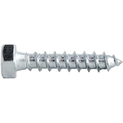 Tirefond acier zingué DIN 571 5X25 boîte de 200 - ULTIMA - 14150025