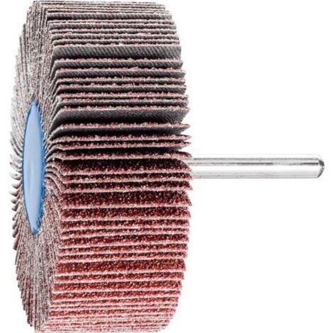 Meule à lamelles Ø80xHmm K.40 arbre aluminium D.6mm PFERD