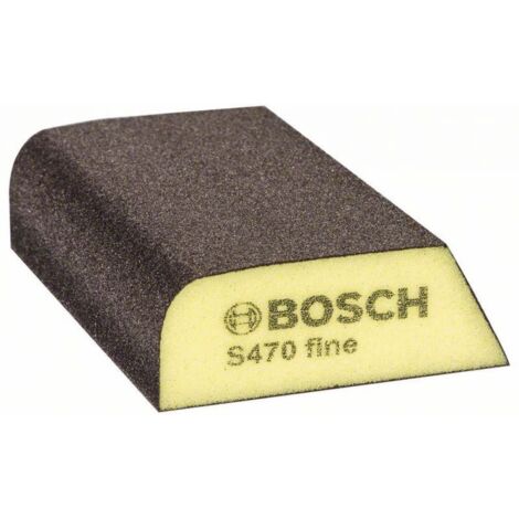 Eponge abrasive curvé fin 69x97x26mm BOSCH 2608608223 (1/4)