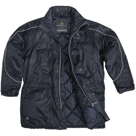 Parka de travail Delta Plus HELSINKI XXL Bleu 100% polyester enduit PVC (1/3)