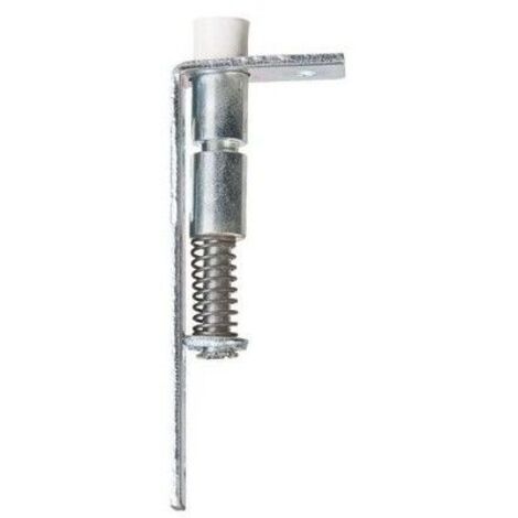 Guide à ressort équerre MONIN 78x30 mm rouleau nylon Ø10 mm 112810 (1/3)
