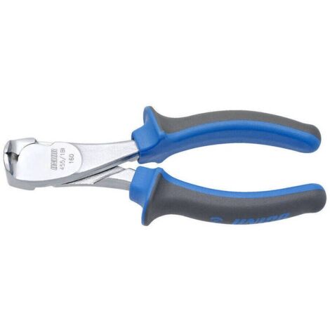 Pince coupante en bout UNIOR 455/1 BI 160 mm - Poignées bi-matière (1/2)