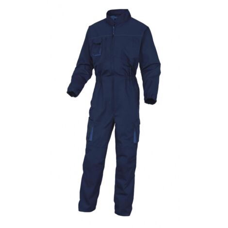 Combinaison de travail multipoches MACH2 M2CO2 bleu marine bleu roi T3XL DELTA PLUS M2COMBM3X (1/4)