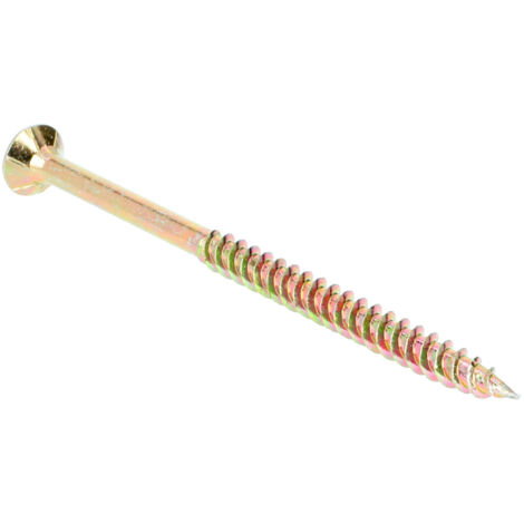 Vis à bois ULTIMA 6x90 mm Tête fraisée Torx zinguée Boîte de 100