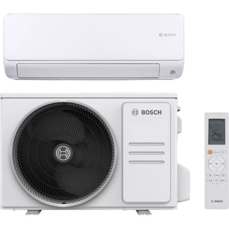 Bosch – Climatiseur réversible mono-split 5,3kW A+++ – Surface d'action 30m² – Détecteur de présence – 7733701845