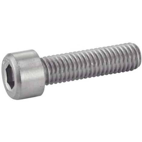Vis métaux tête cylindrique ACTON M5 x 10 mm A2-70 inox boîte de 200 (1/3)