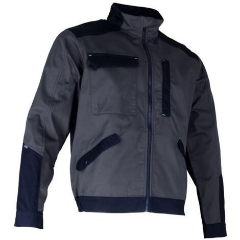 Veste de travail LMA Lebeurre Carbure 2220 Bicolore Gris/Noir TXL (1/2)