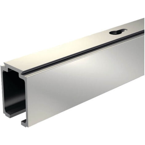Rail coulissant MANTION SAF120 Aluminium anodisé 300 mm Profil rectangulaire