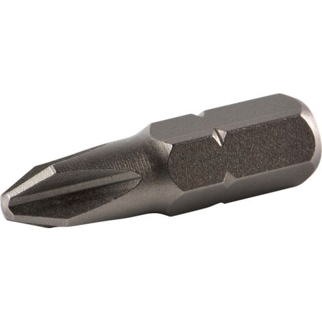 Embout Phillips 1/4'' SAM OUTILLAGE PH1 25 mm - Embout dur pour matériaux tendres (1/2)