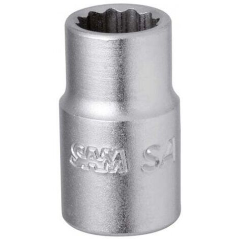 Douille courte SAM OUTILLAGE SA 22 1/2" 22 mm 12 points Surface Drive (1/2)