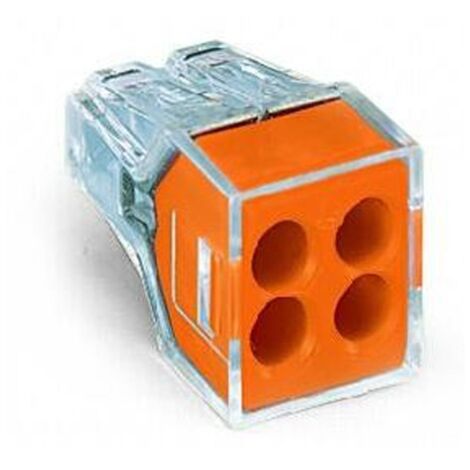 Connecteur bornier WAGO 773-104 4 conducteurs 24 A Transparent (boîte de 100) (1/2)