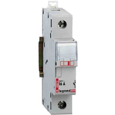 Coupe-circuit 1P pour cartouche cylindrique domestique 20A (sans cartouche) - LEGRAND - 005812