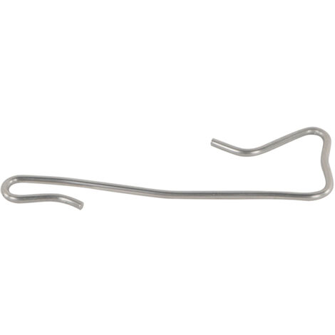 Presto – Crochets ardoise inox 17% 9x2,4mm – Boîte de 700 – Tige cambrée pour fixation solide – Talon de 4mm