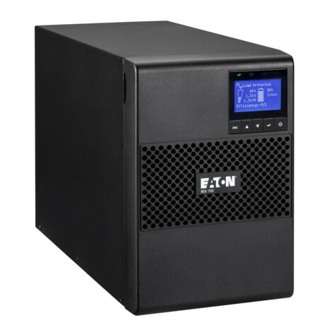 Onduleur en ligne Eaton 9SX700I 0,7 kVA (630 W) Tour avec écran LCD (1/4)