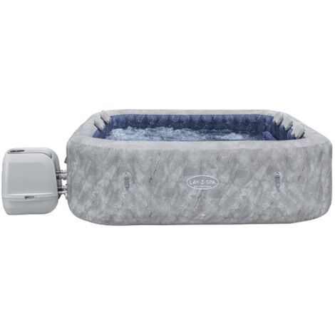 Bestway Spa gonflable carré Lay-Z-Spa San Francisco HydroJet Pro avec WiFi 5-7 personnes (1/5)