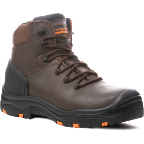 Chaussures de sécurité hautes TOPAZ S3 - Marron 42