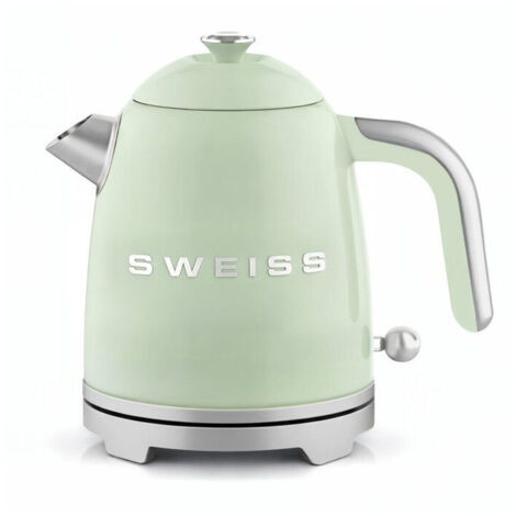 Bouilloire électrique SWEISS KTS7 1,0 L 1000 W Vert menthe