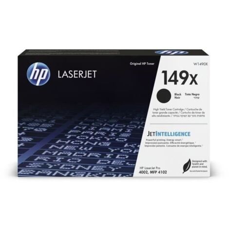 HP Cartouche de toner LaserJet authentique noir 149X grande capacité