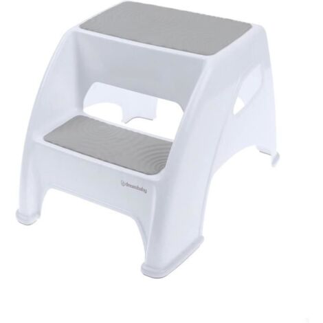 Tabouret marchepied antidérapant – Support jusqu'à 145kg – Plateau texturé pour sécurité – Idéal pour l'apprentissage de la propreté