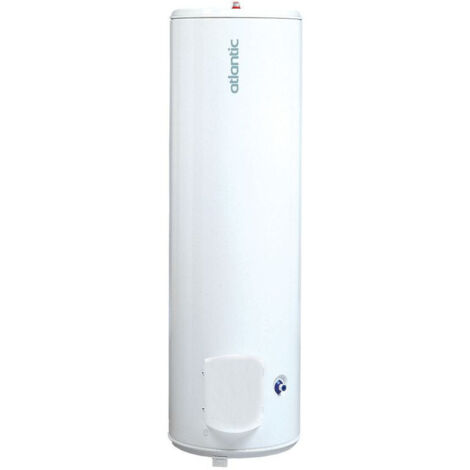 Atlantic – Chauffe-eau à accumulation électrique 200L vertical sur socle – Résistance blindée – Diamètre 575mm – Hauteur 1270mm – 22120 (1/6)