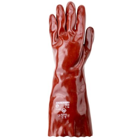 Lot de 10 paires de gants en coton EUROCHEM 3640 Taille 10