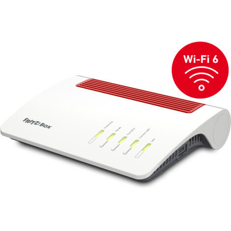 FRITZBox 7590 AX routeur sans fil Gigabit Ethernet Bi-bande (2,4 GHz / 5 GHz) Blanc (1/5)