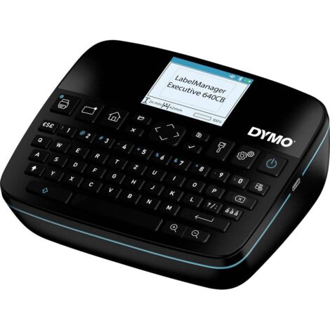 DYMO LabelManager Imprimante d'étiquettes adapté pour rubans: D1 6 mm, 9 mm, 12 mm, 19 mm, 24 mm (1/4)