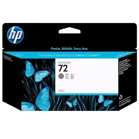 HP 72 130-ml grå blekkpatron med Vivera-blekk cartouche d'encre 1 pièce(s) Original Rendement élevé (XL) Gris