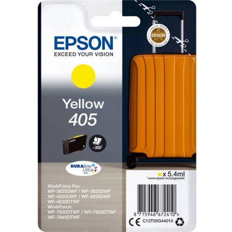 Epson 405 cartouche couleurs séparées pour imprimante jet d'encre - jaune (1/3)