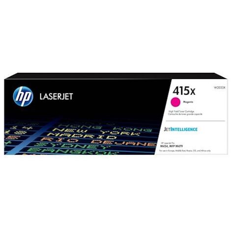 HP 415X Toner magenta LaserJet authentique grande capacité (1/5)