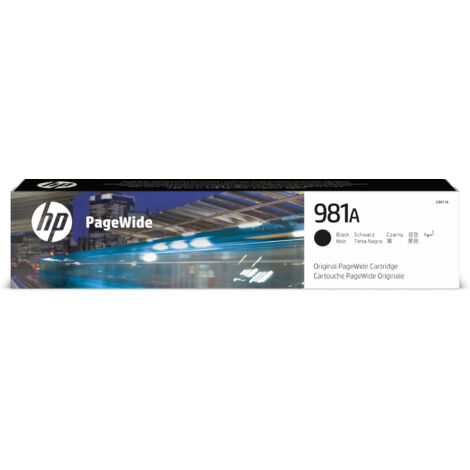 HP 981A Black Original PageWide Cartridge cartouche d'encre 1 pièce(s) Rendement standard (1/5)