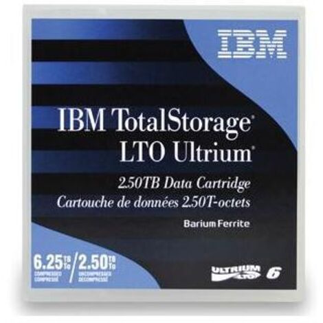 IBM LTO Ultrium 6 Bande de données vierge 2,5 To
