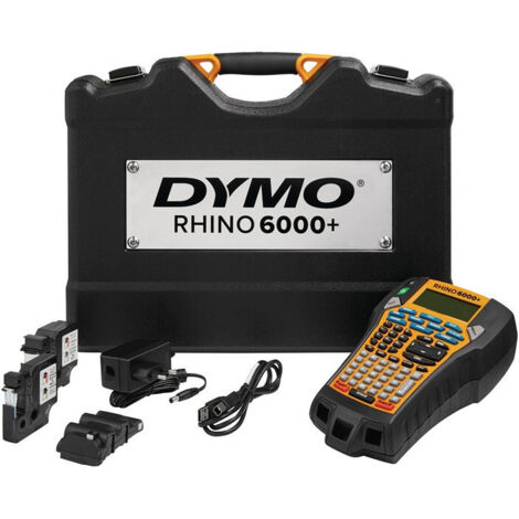 Étiqueteuse Rhino 6000+ avec ruban de 6, 9, 12, 19, 24 mm, coffret (1/6)