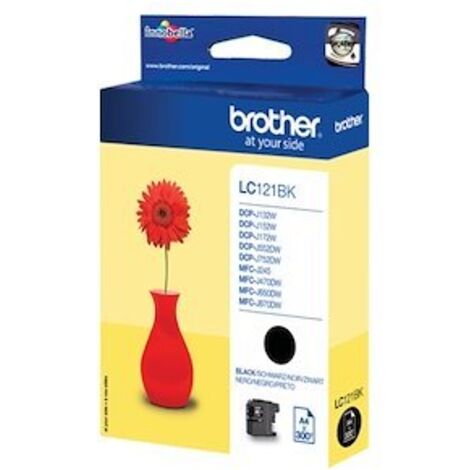 Brother LC121BK cartouche jet d'encre noire
