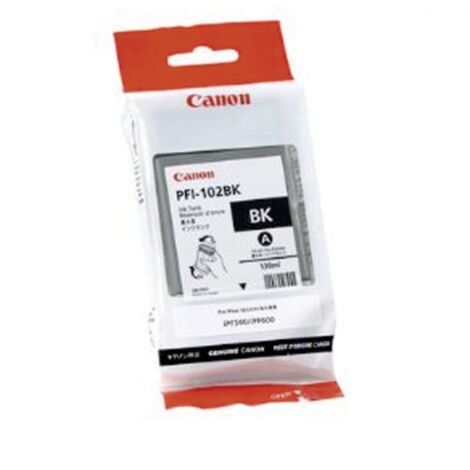 Canon PFI-102BK cartouche d'encre Original Noir (1/2)